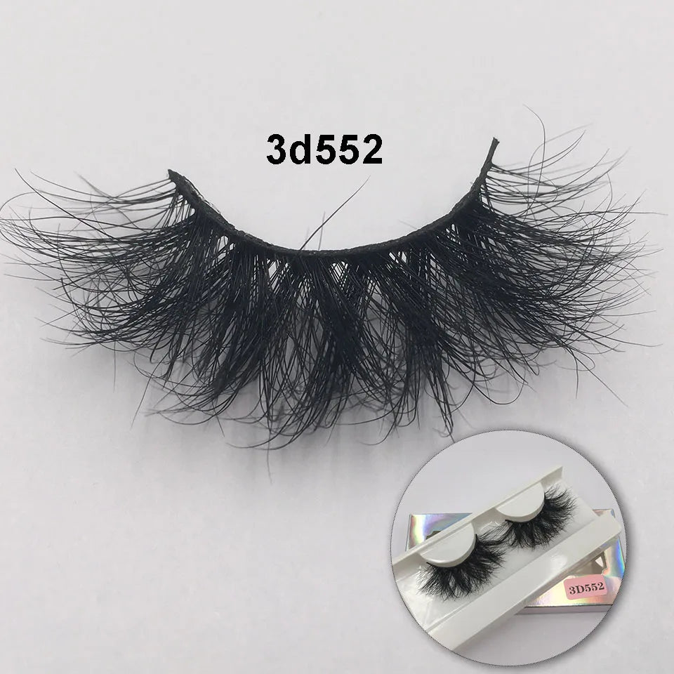 PYP Fluffy Mink Lashes Short Messy Wispy Natural Eyelashes 10mm-18mm