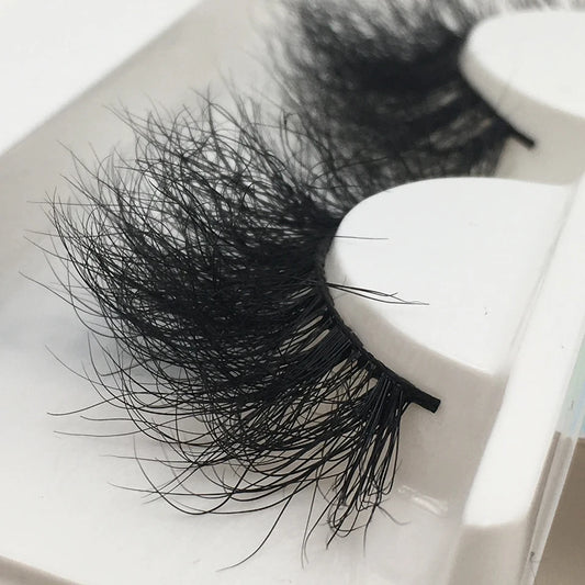 PYP Fluffy Mink Lashes Short Messy Wispy Natural Eyelashes 10mm-18mm