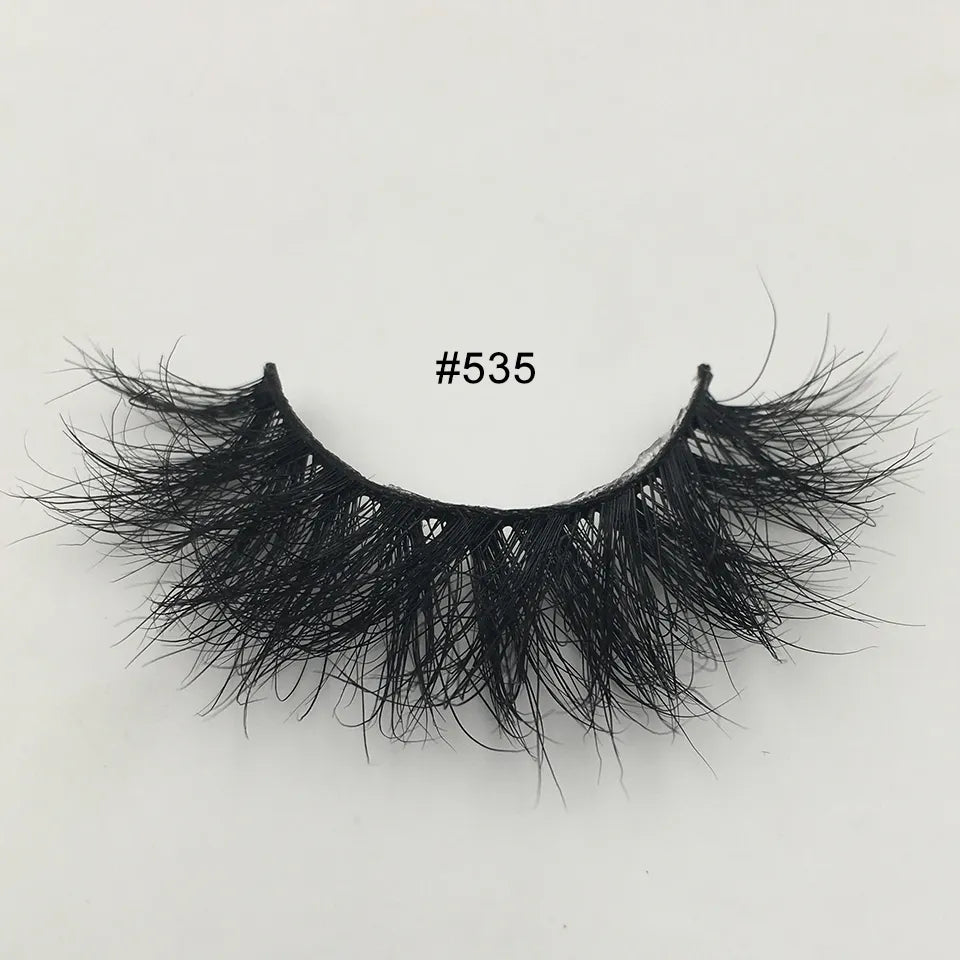 PYP Fluffy Mink Lashes Short Messy Wispy Natural Eyelashes 10mm-18mm