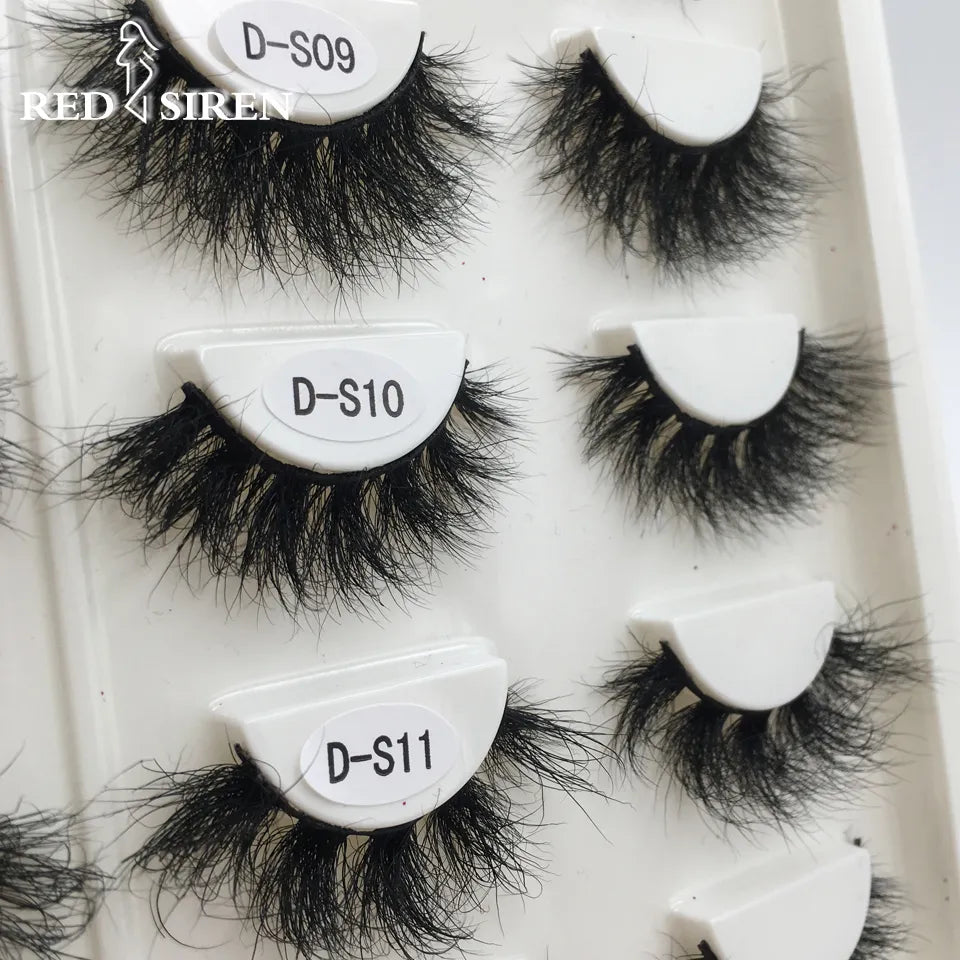 PYP Real Mink Hair Fluffy Messy Soft Natural Lashes Makeup 3d Mink Lashes