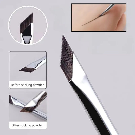 Blade Eyeliner Brush Ultra Thin Fine Angle Flat Eyebrow Brush