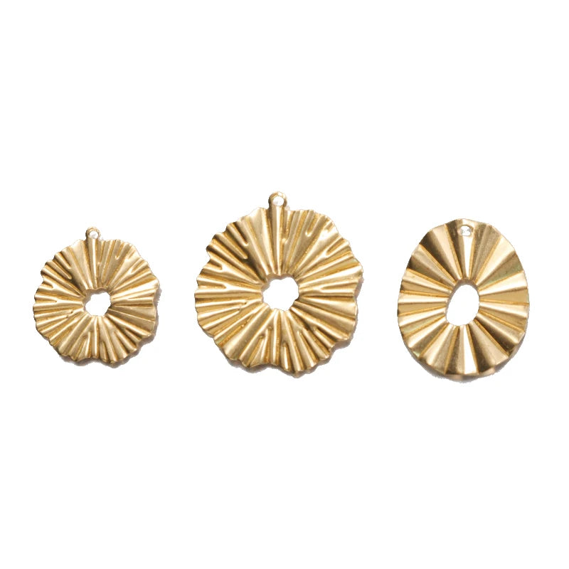 1Pack Raw Brass Monstera Leaf Charm Palm Leaves Earring Charms Pendant