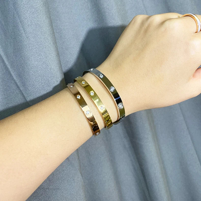 Gold Plating Lover Bracelet